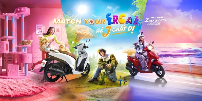 Yamaha Janus 2025 là mẫu xe tay ga giá rẻ được yêu thích nhờ thiết kế trẻ trung