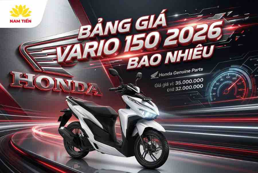 Bảng giá Vario 150 2026 bao nhiêu