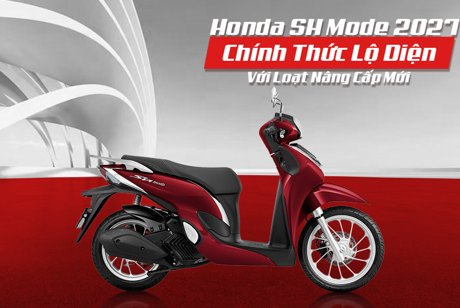 Honda SH Mode 2027 Chính Thức Lộ Diện Với Loạt Nâng Cấp Mới