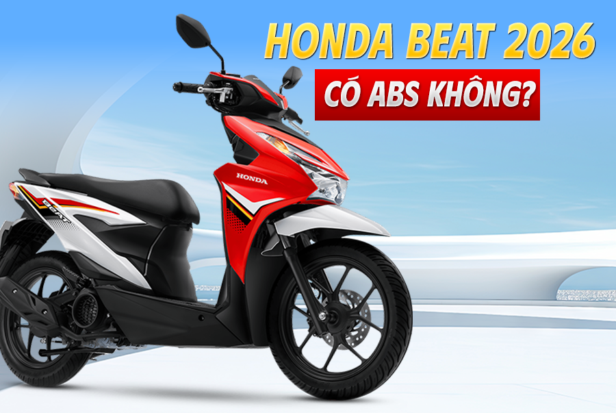 Honda Beat 2026 Có ABS Không?